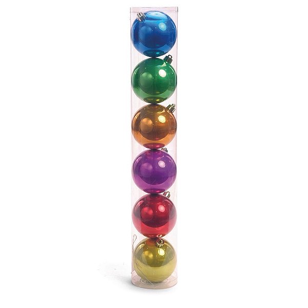 Bola Em Tubo 6cm - Jogo com 6 Peças