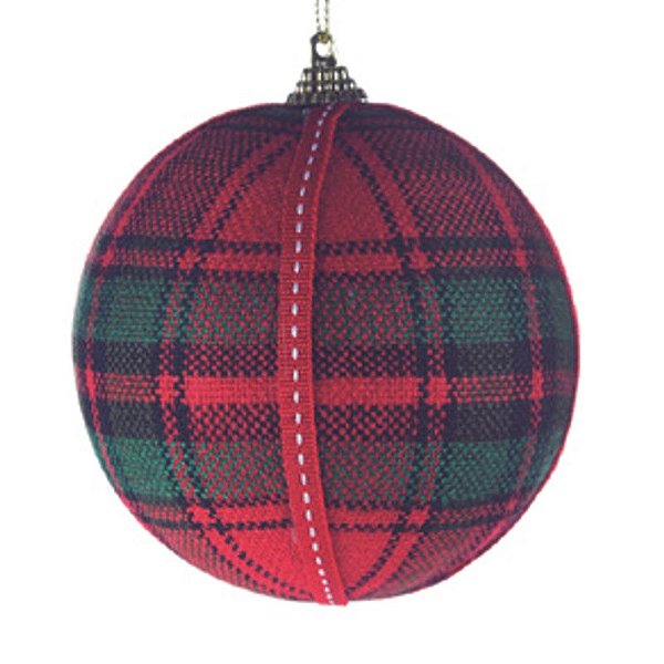 Bola Xadrez Vermelho Verde 8cm - Jogo com 6 Peças