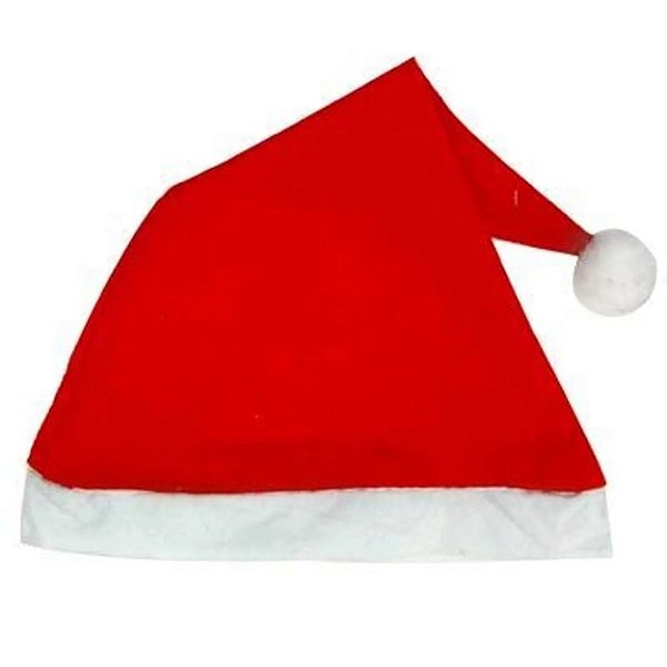 Gorro de Papai Noel em Feltro - 30 Unidades