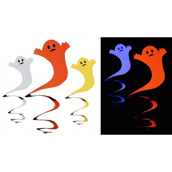 Mobile Fantasma Halloween Neon - 3 Un