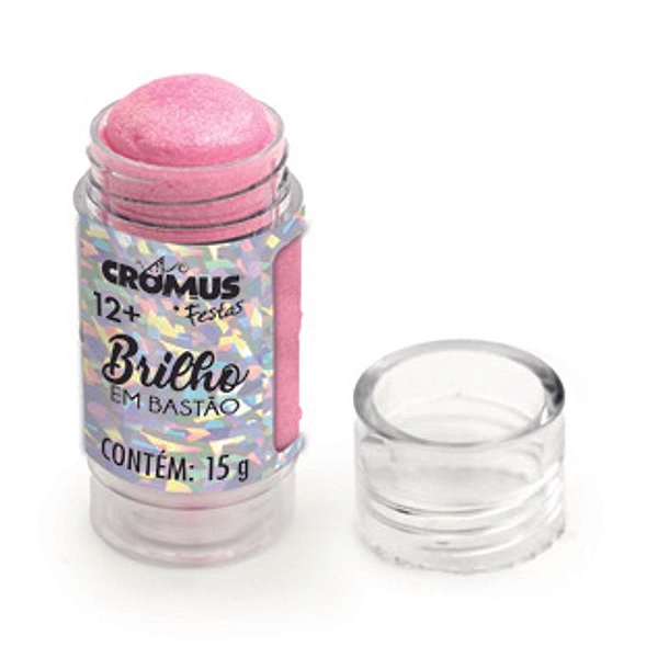 Iluminador de Glitter Rosa - 1 unidade