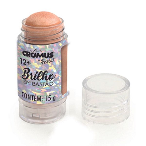 Iluminador de Glitter Dourado - 1 unidade