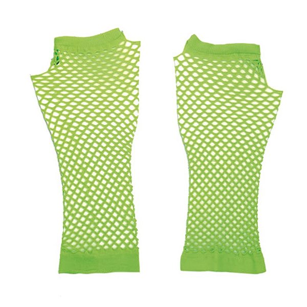 Luva Longa Verde Neon - 1 unidade