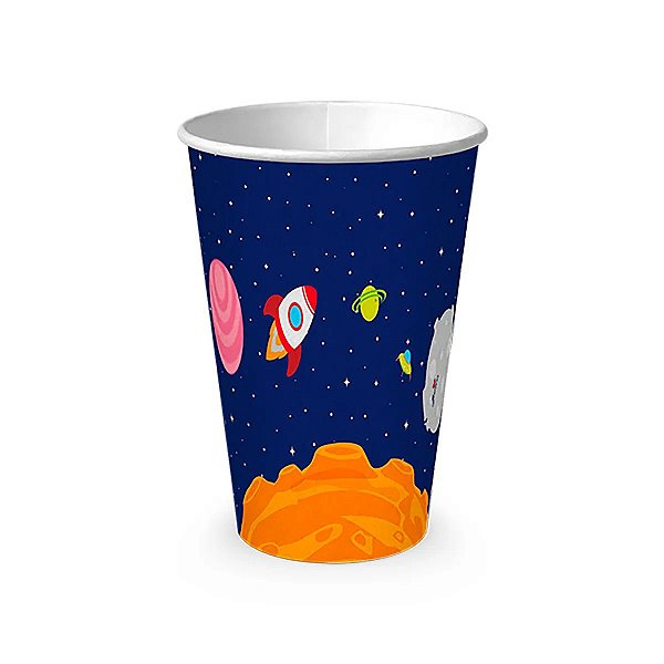 Copo Astronauta 180ml - 8 Un