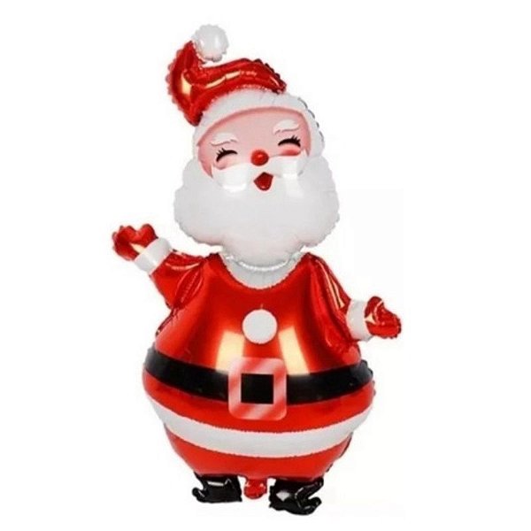 Balão Metalizado Papai Noel 115cm - 1 un