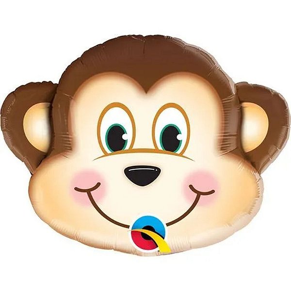 Balão Qualatex 14" - Shape Solto - Birthday-Presente Com Laço - 1 Un