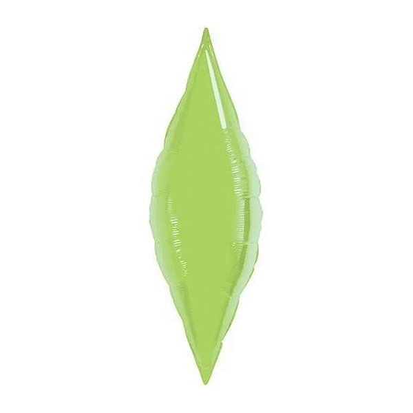 Balão Qualatex 13" - Taper - Verde Lima Metalizado Liso - 1 Un