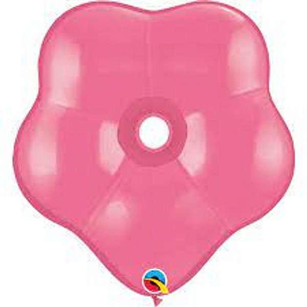 Balão Qualatex 16" - Geo Rosa Mex - Liso Látex Blossom - 25 Un