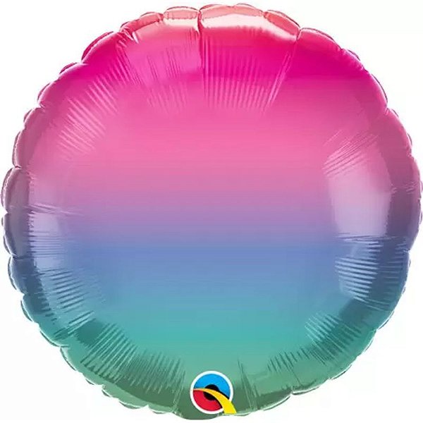 Balão Qualatex 18" - Redondo - Ombre Joia - 1 Un