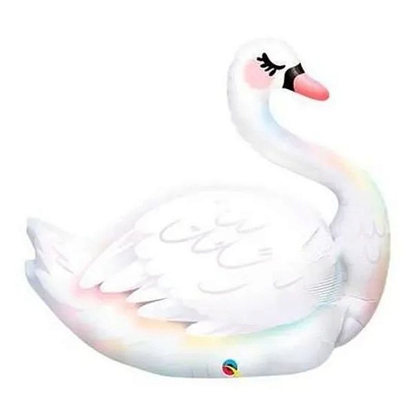 Balão Qualatex 36" - Shape - Cisne Delicado - 1 Un