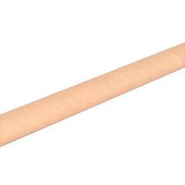 Canudo de Papel Liso 19,5cm Kraft - 12 Un