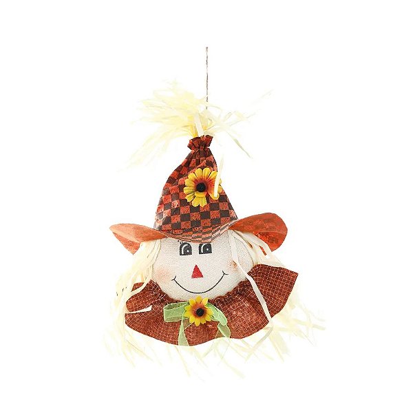 Espantalho Decorativo Mirna e Crispim - 1 Un
