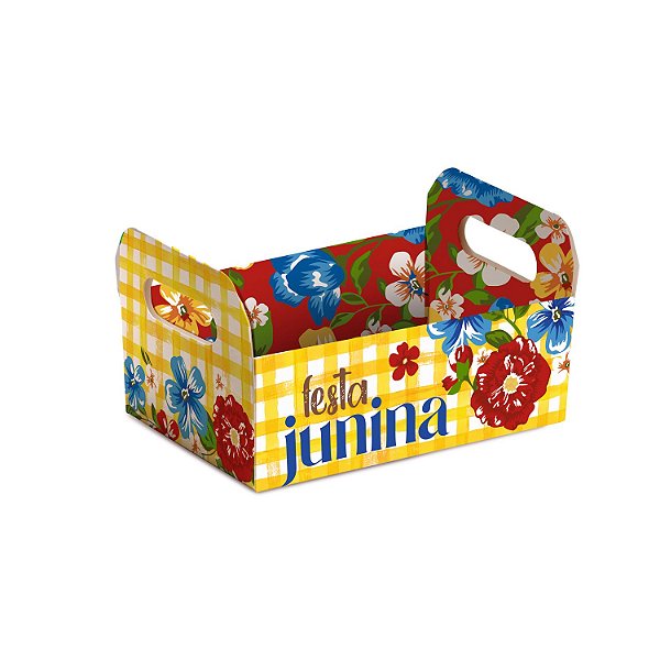 Caixote Mini Festa Junina Arraiá - 10 Un