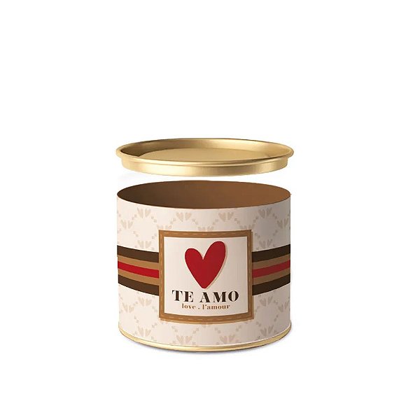 Lata Para Doces L'Amour 10x7cm - 24 Un