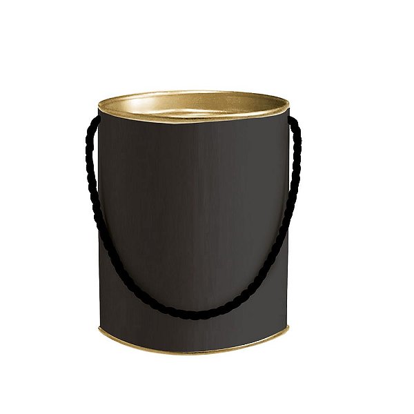 Lata Para Doces com Alça Preta 11X9cm - 32 Un