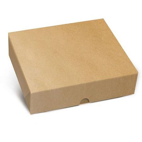Caixa Retangular Tampa Fundo New Kraft P 17x13,5x4,5cm - 10 Un