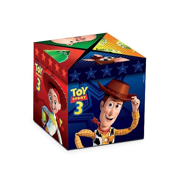 Caixa Cubo Toy Story Toy Box PP 11x11x11 - 10 Un