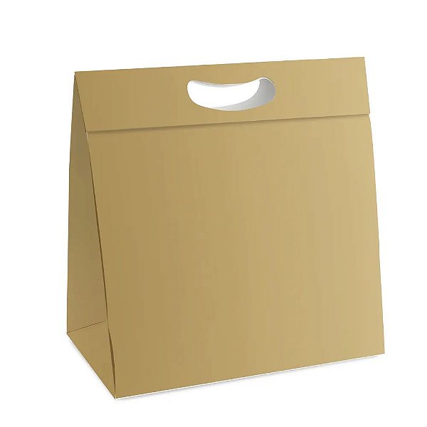 Caixa New Plus G 28,5x10x38,5cm Glam Gold - 10 Un