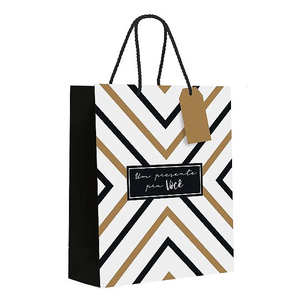 Sacola Premium Moretti M 26x31x10cm - 10 Un