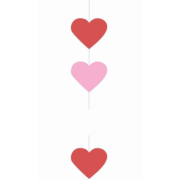 Móbile Corações Love 80cm - 1 Un