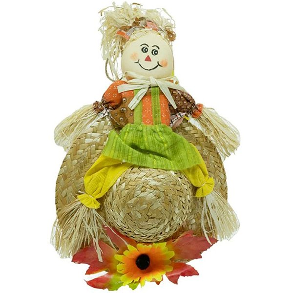 Enfeite para Pendurar Espantalho Chapéu Jaçira para Festa Junina 32cm - 1 Un