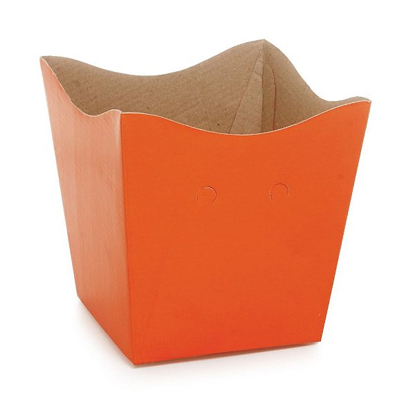 Cachepot PP Pote 9 Color Laranja - 10 Un