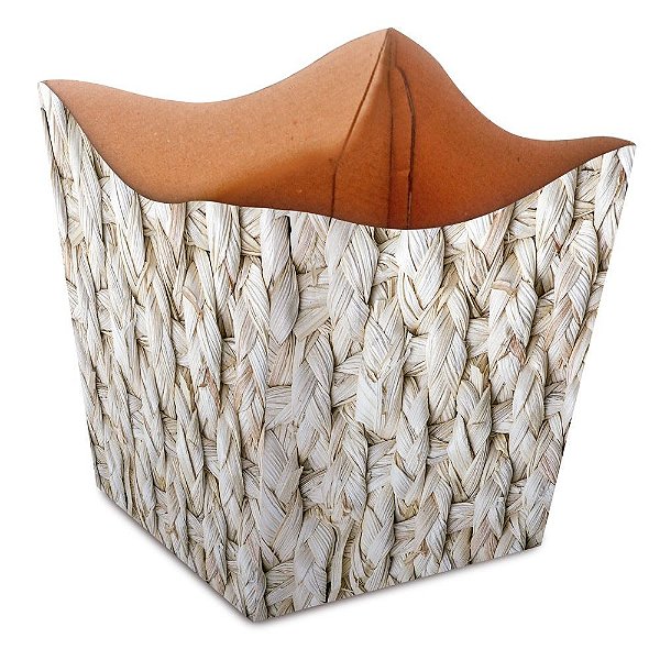 Cachepot G Pote 15 Rattan - 10 Un
