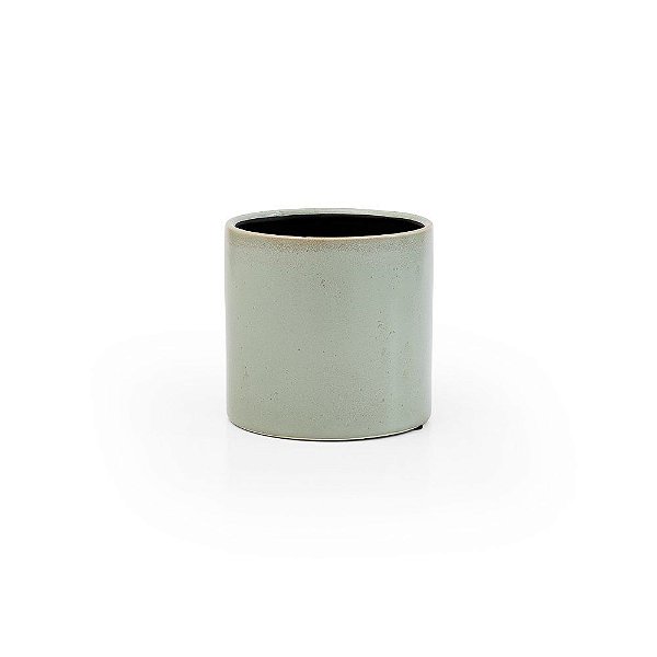 Cerâmico Liso Cinza Cartagena M 14x14x14cm - 1 Un