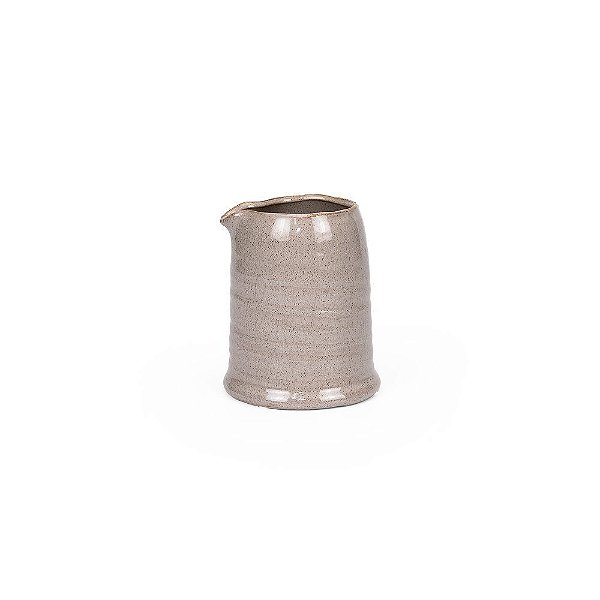 Vaso com Bico Cerâmica Obelisco P 11x11x13cm - 1 Un