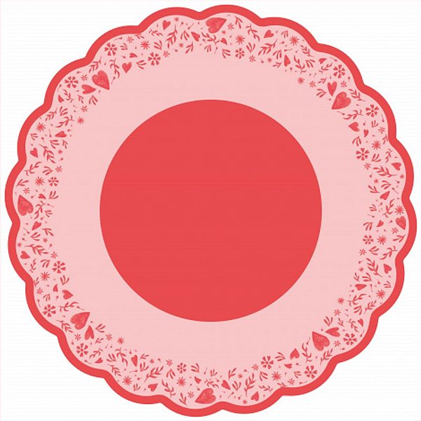 Folha Poli Redondo Aime 68cm - 50 Un