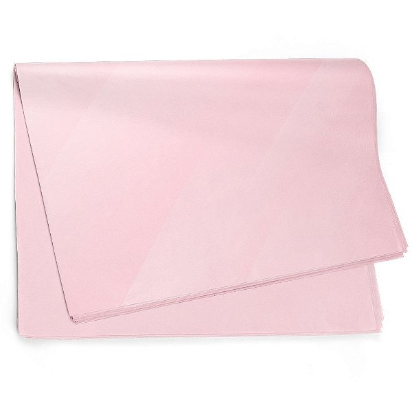 Folha Sujinho 49x69cm Liso Rosa - 50 Un