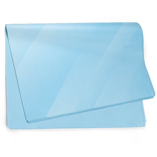 Folha Sujinho 49x69cm Liso Azul Claro - 50 Un
