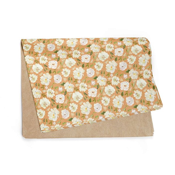 Papel Kraft Magnólia 59x80cm - 50 Un