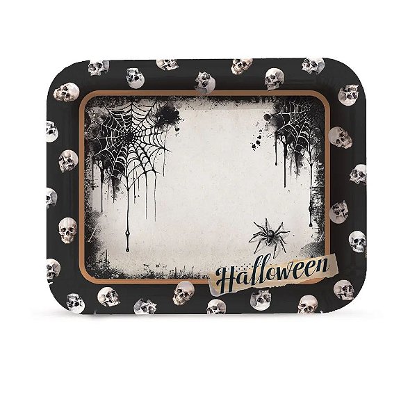 Bandeja Laminada R5 Welcome Halloween - 1 Un
