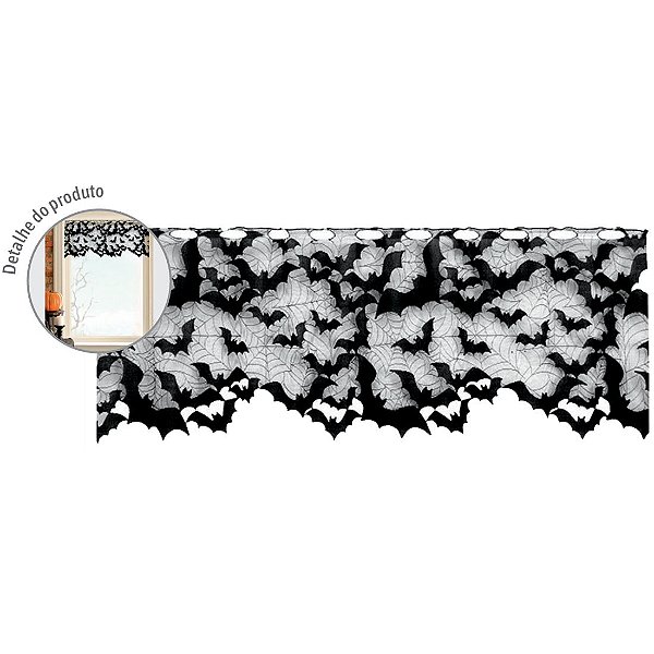 Bandô Morceguinhos Halloween 51x152cm - 1 Un