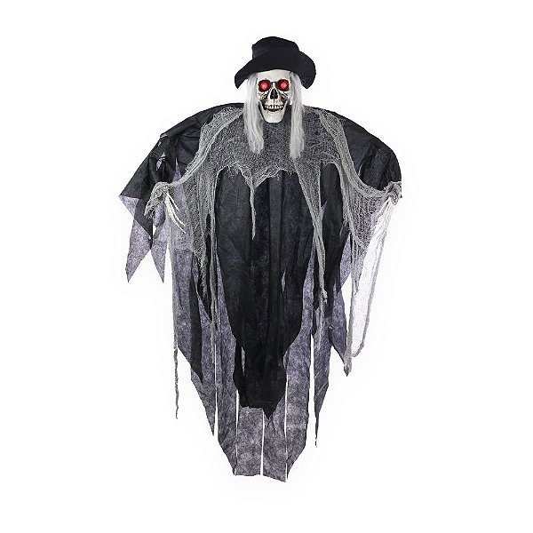 Caveira Collin Com Luz 1,54 Metros - 1 Un