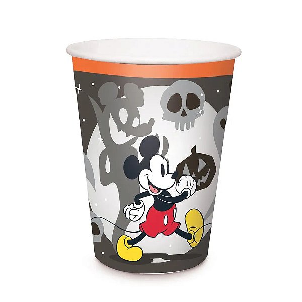 Copo de Papel Noites do Terror Disney - 8 Un