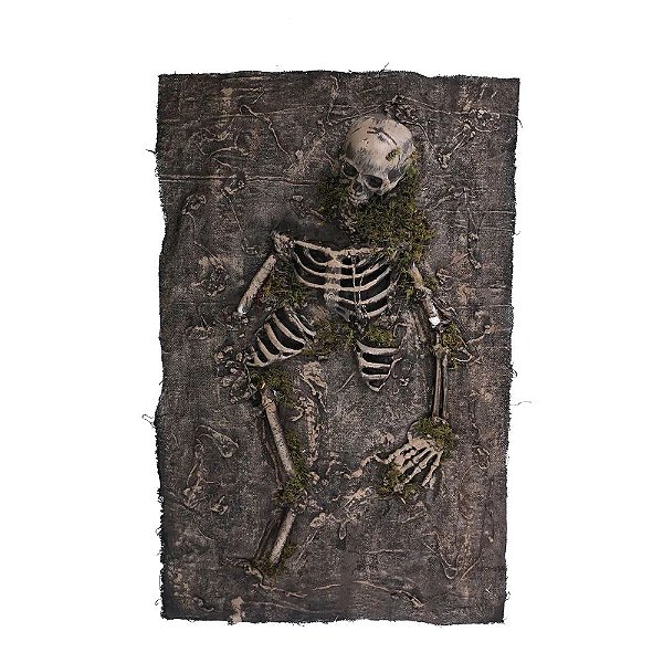 Esqueleto de Chão na Cova 79,5x48,5cm - 1 Un