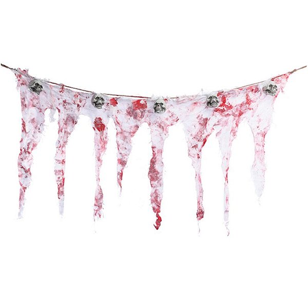 Faixa Decorativa Manchas de Sangue Halloween 1,00 Metro - 1 Un