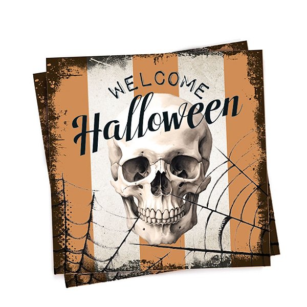 Guardanapo Welcome Halloween - 20 Un