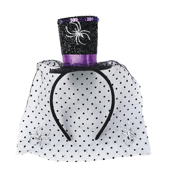 Tiara Chapéu de Bruxa Anny Preto - 1 Un