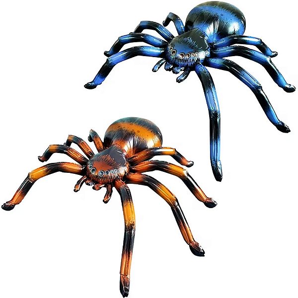 Balão Metalizado Aranha Halloween Sortido 1,35 Metros - 1 Un