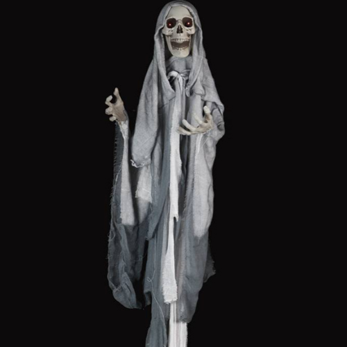 Esqueleto Halloween Caveira Com Som e Luz 1,80 Metros - 1 Un