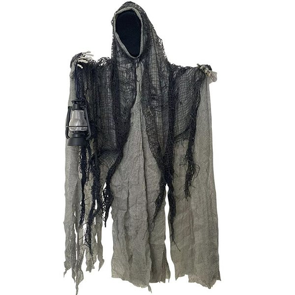 Fantasma Sem Rosto Halloween 50cm - 1 Un