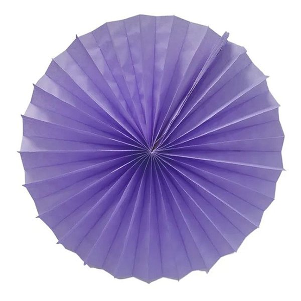 Enfeite de Papel Fiorata 20cm Lilás - 1 Un