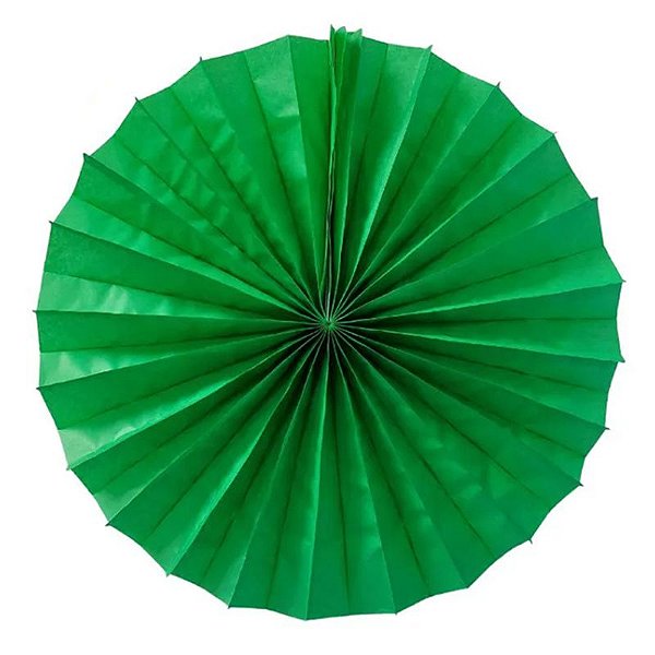 Enfeite de Papel Fiorata 20cm Verde Bandeira - 1 Un