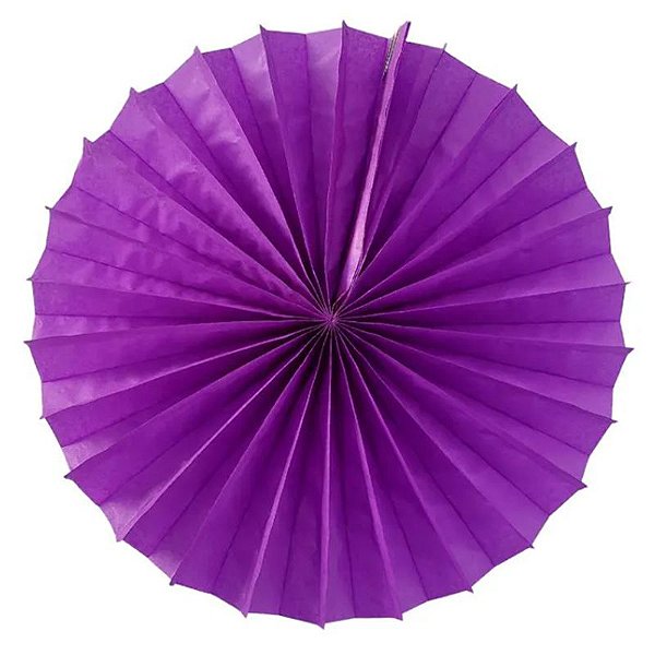 Enfeite de Papel Fiorata 30cm Roxo - 1 Un