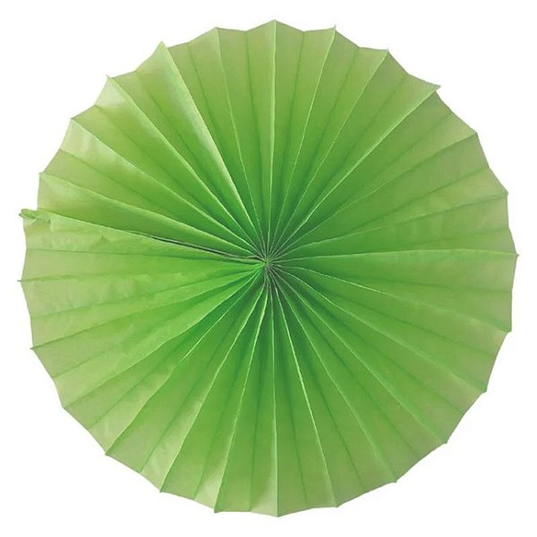 Enfeite de Papel Fiorata 30cm Verde Claro - 1 Un