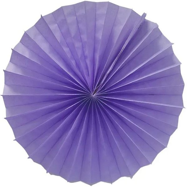 Enfeite de Papel Fiorata 40cm Lilás - 1 Un
