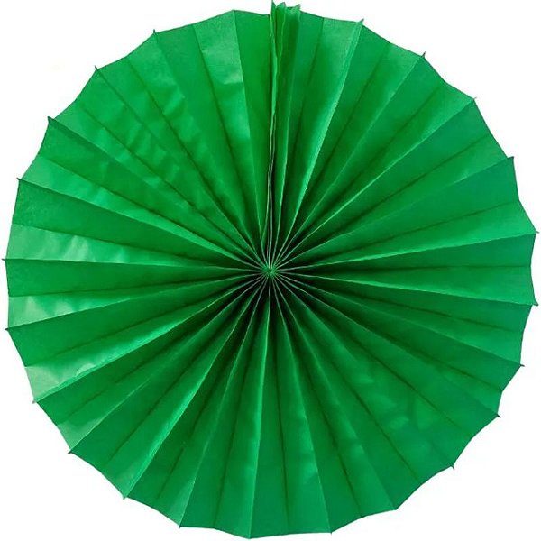 Enfeite de Papel Fiorata 40cm Verde Bandeira - 1 Un